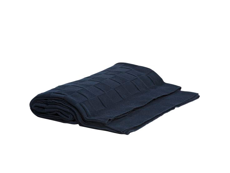 Hästens Baumwoll Plaid navy