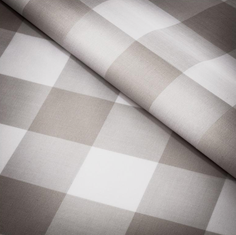 Hästens Bettwäsche Original Silver Grey Check