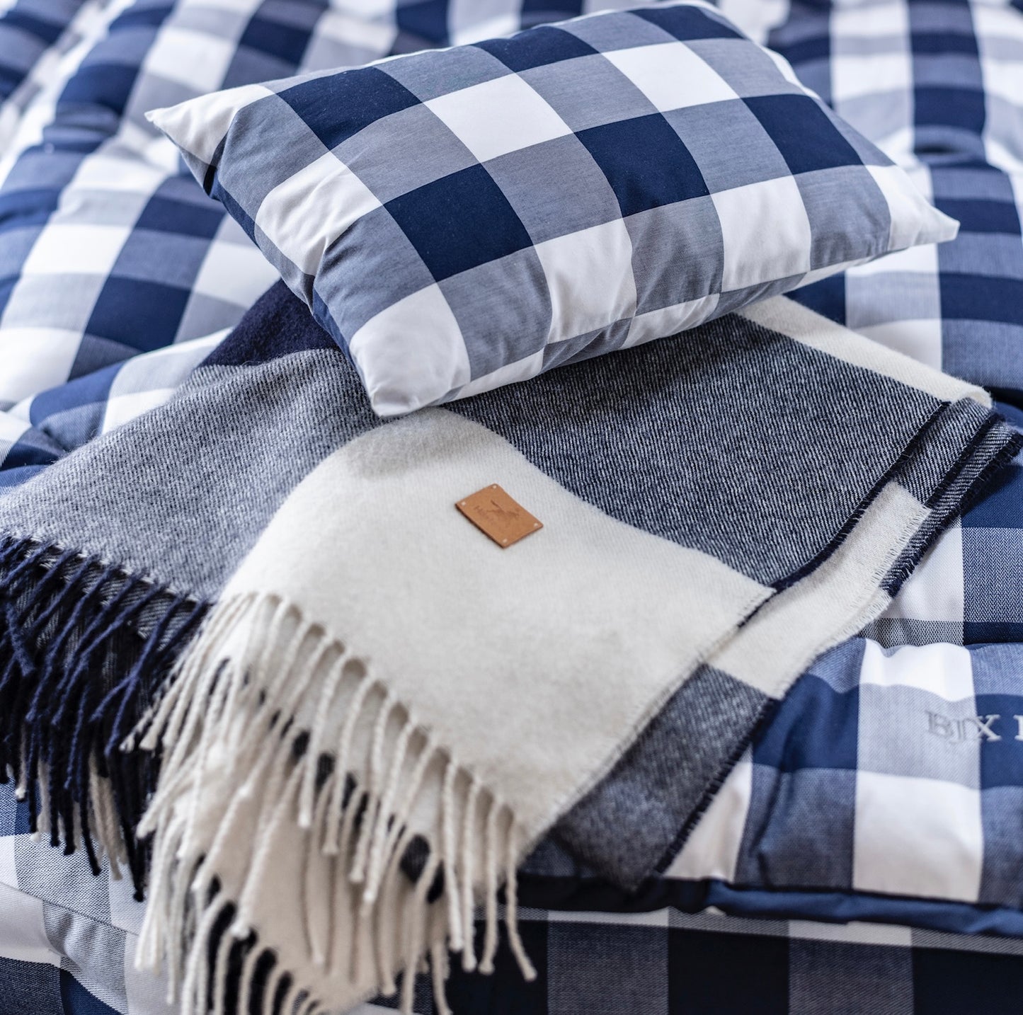 Chez Douverne Bio-Daunen-Reisekissen