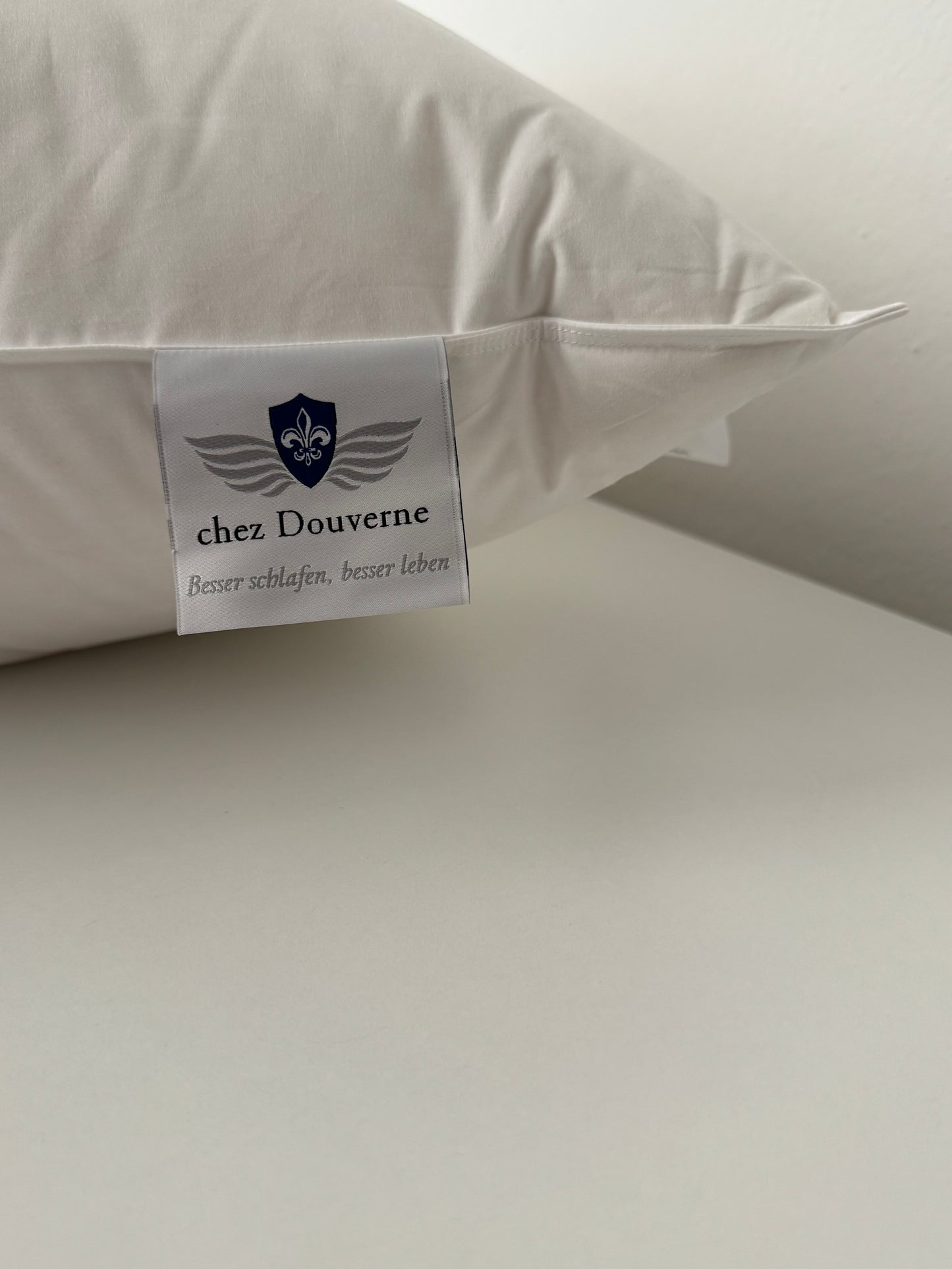 chez Douverne Bio-Daunenkissen Wolke Firm
